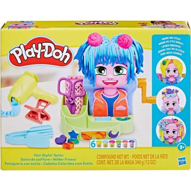 Imagem de Play Doh Massinha Cabelos Coloridos Com Estilo Hasbro F8807