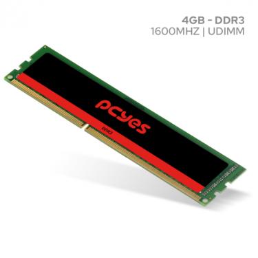 Imagem de Memória Pcyes Udimm 4gb Ddr3 1600mhz - Pm041600d3