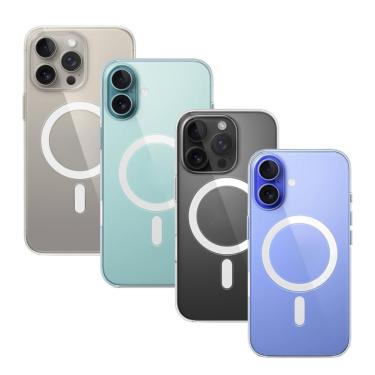 Imagem de Capa Capinha Magnética Transparente Para iPhone 15 PRO MAX