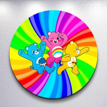 Imagem de Painel Decoração Infantil Redondo Ursinhos Fofinhos Capas De Festa Est