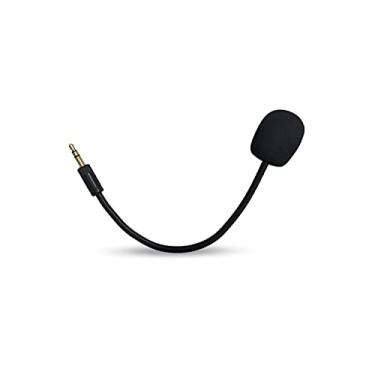 Imagem de Microfone de jogo de substituição para fone de ouvido Razer Barracuda X para PS4 PS5 Xbox One PC, microfone boom removível de 3,5 mm