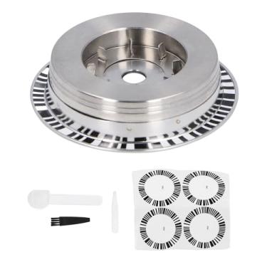 Imagem de Adaptador de cápsulas de café reutilizável de aço inoxidável, conversor de cápsulas de café com pincel de colher para Vertuo e design para uso doméstico ou no escritório e material fácil de limpar