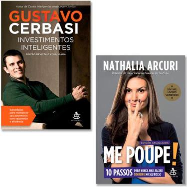 Imagem de Kit Livro Investimentos Inteligentes Gustavo Cerbasi + Me Poupe! Natha