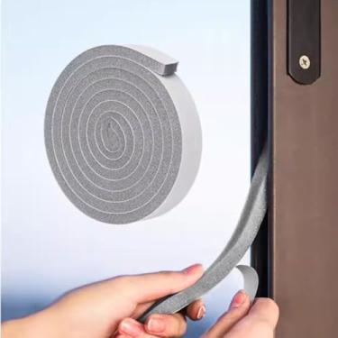Imagem de 2 peças de remoção de clima autoadesiva: portas e janelas à prova de som e vedação