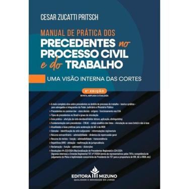 Imagem de Manual De Práticas Dos Precendentes No Processo Civil E Do Trabalho - 2025