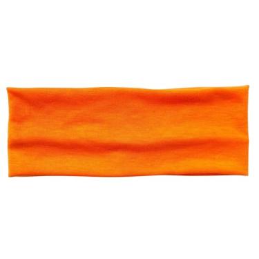 Imagem de Bandanas esportivas modernas para mulheres, elásticas, macias, antiderrapantes, para treino diário, corrida, esportes, ioga, laranja