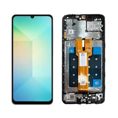 Imagem de Para Samsung A06 5G A066 Display Touch Screen Digitalizador Assembléia para Samsung A06 5G A066B A066B/DS Substituição (com moldura)