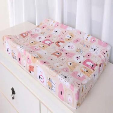 Imagem de Trocador de Fraldas Anatômico Impermeável Bebê Menina Menino Americano