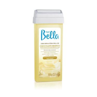 Imagem de Cera Depilatória Depil Bella Roll-on Chocolate Branco 100gr