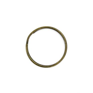 Imagem de Argola Chaveiro 25mm Ouro Velho - Pacote 100 peças - KIT LD-009