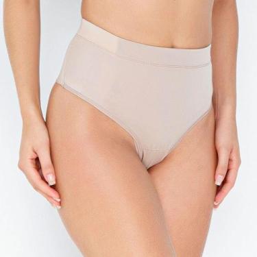 Imagem de Calça Alta Dilady 304230 Fio Dental, Chocolate, GG