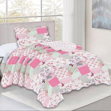 Imagem de Kit Cobre Leito Solteiro Infantil Fun Jardim Dos Sonhos