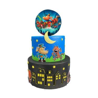 Imagem de Bolo fake homem-cão - sem marca