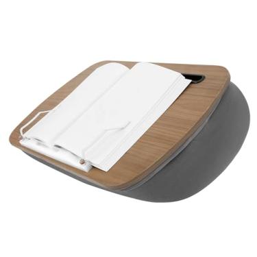 Imagem de Suporte de livros para leitura na cama, travesseiro ultramacio para livros, mãos livres, minimiza a tensão no pescoço, perfeito para amantes de livros e e-Readers, compatível com laptop e tablet