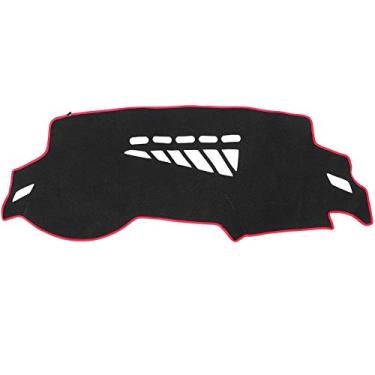 Imagem de aqxreight Painel do Carro Evitar Luz Almofada Capa Instrumento Plataforma Esteira Apto para A4l 2016 um Acabamento Pré-cortado Material Não Encolhível Fácil de Usar e Resistente, Aberturas de