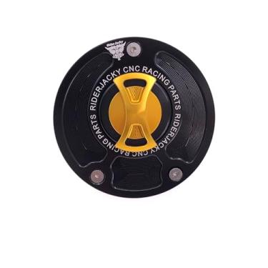 Imagem de Riderjacky Tampa de tanque de combustível sem chave para Kawasaki Z800 13-17, Z750R 07-12, Z650 17-19, Z125 Pro 17-2020, VERSYS 650 KLE650 2007-2017, VERSYS 1000 KLZ1000 12-17 Ninja ER650 ER-6N ER-6F