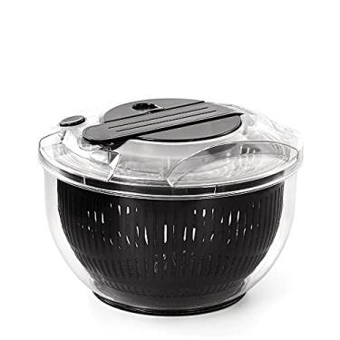 Imagem de Centrífuga e Secadora de Saladas Fast Dry Transparente/Preto 5 Litros