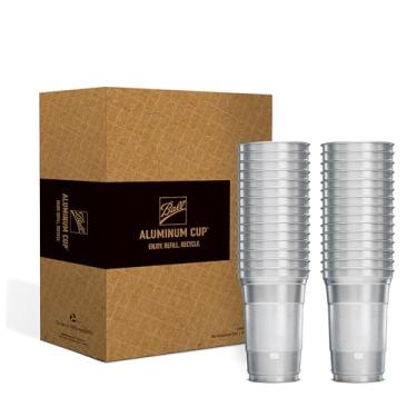 Imagem de Top Cup by Ball – 590 ml, 30 unidades, copos de festa de alumínio reutilizáveis | Design furtivo | Retenção a frio, reciclável, feito nos EUA