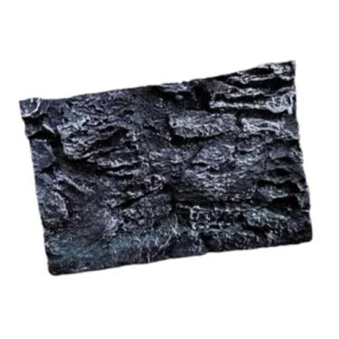 Imagem de Ｂｅｓｇａ Simulação de fundo de aquário em 3D com rochas, paisagem fotográfica que substitui o fundo do aquário para dragão-barbudo e tartaruga, Style a