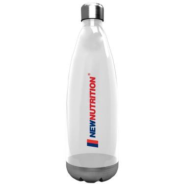 Imagem de Garrafa de Água Squeeze Slim Urbana Transparente 700ml NewNutrition-Unissex