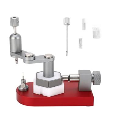 Imagem de Removedor de mão de relógio de 360 ​​graus, ajustador de pulseira de relógio cantilever de 2 estágios, ferramenta de reparo de pulseira de relógio de liga de alumínio para