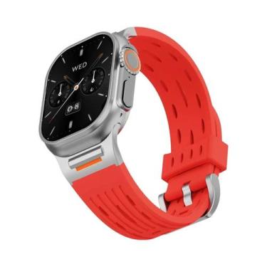Imagem de Pulseira Ultra De Silicone Para Apple Watch 49mm 46mm 42mm 45mm 44mm 4
