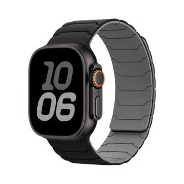 Imagem de Pulseira Magnética De Silicone Para Apple Watch Ultra 2 49mm 44mm 45mm