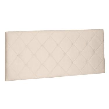 Imagem de Cabeceira Painel Estofada Box Casal Queen Tânia 160cm Bege