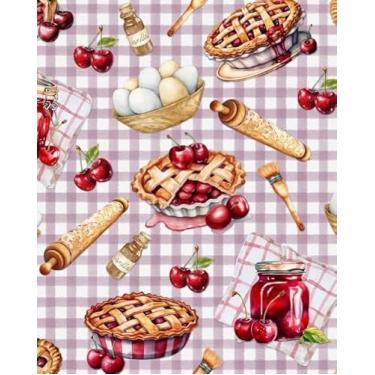 Imagem de Tecido tricoline digital cozinha 0,60x1,50