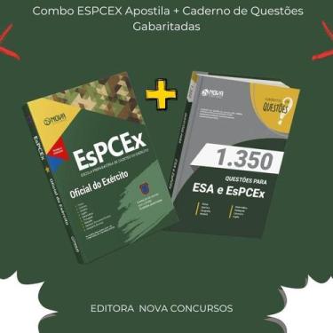 Imagem de Combo ESPCEX Apostila + Caderno de Questões Gabaritadas - Nova Concurs