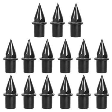 Imagem de ACROPIX Parafusos de carenagem de motocicleta Parafusos de para-brisa Parafusos M5 Parafusos Porcas Preto - Pacote com 15