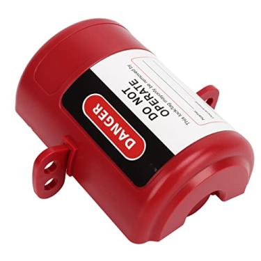 Imagem de Cryfokt Dispositivo de Bloqueio de Plugue Elétrico Universal Design Giratório Seguro para Aparelhos Industriais, Condicionadores de Ar, Material Durável, para Funcionários, 1 X Dispositivo de