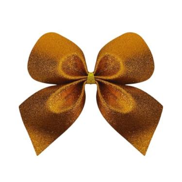 Imagem de Kit 03 Laço Lacinho G de Natal Enfeite Natalino Arvore Luxo (Bronze)