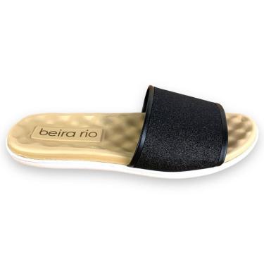 Imagem de Chinelo Slide Feminino Beira Rio Ultra Macio com Brilho-Feminino