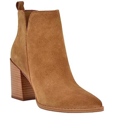 Imagem de NINE WEST Bota feminina de cano curto Birds, Bronze 103, 7