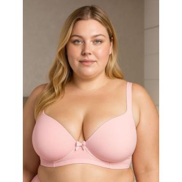 Imagem de Sutiã Plus Size Básico Lateral Grande Soutien Reforçado Bojão Alça Lar