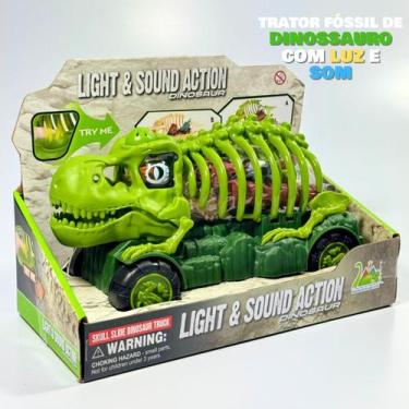 Imagem de Brinquedo caminhao de plastico, c/ motor a pilha - First Brasil, Verde