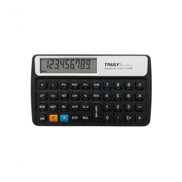 Imagem de Calculadora Financeira Truly Tr12c Platinum Algébrica