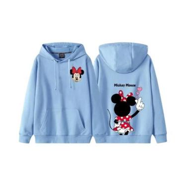 Imagem de Moletom com Capuz Anime Feminino Pato Donald e Margarida - Outono/Inve