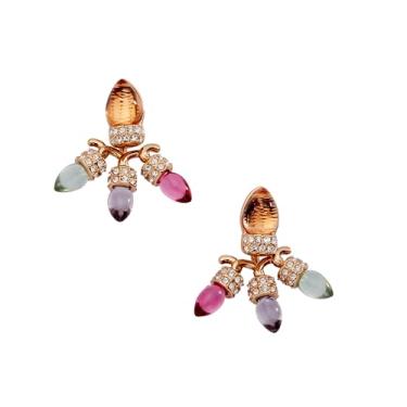 Imagem de Alex and Ani Brincos de jaqueta de lâmpada, One Size, Latão, Sem pedra preciosa