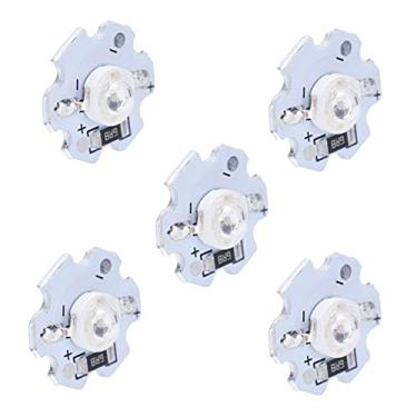 Imagem de GLOGLOW 25pcs Chips de LED 5V, Contas de Lâmpada de Base de Alumínio de Alta Potência 1W 200LM Com Baixa Deterioração de Luz, para Lanternas de Iluminação DIY Faróis de Holofotes (Luz Azul)