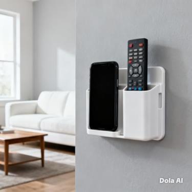 Imagem de suporte adesivo de parede multiuso para celular