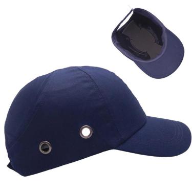 Imagem de Bone Com Capacete Epi Obra Segurança Casquete Trabalho Conserto Reparo Construçao Oficina Resistente Proteçao