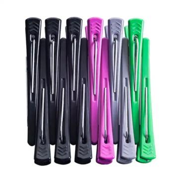 Imagem de Clips Cabelo Colorido 12UN Dompel