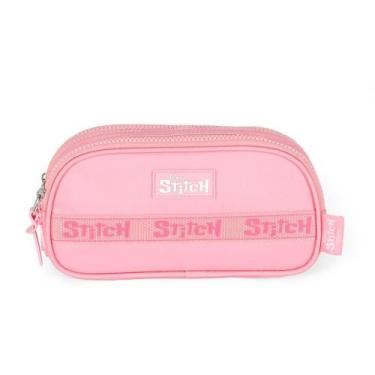 Imagem de Estojo Triplo STITCH Rosa (6926845717191) - Luxcel