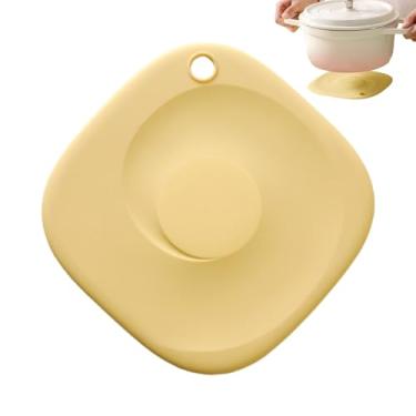 Imagem de Tapete de prato quente - porta-copos antiescaldante, tapete de panela quente, bandejas de cozinha para mesa, suporte de panela para mesa de café, mesa de jantar