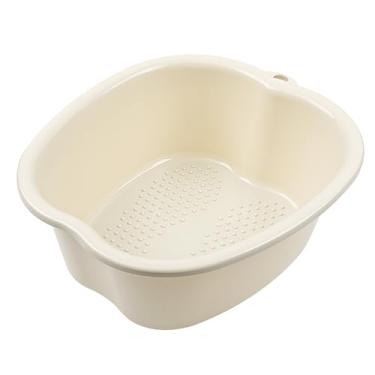 Imagem de JOYMAY Bacia de banho de imersão para pés, banheira de imersão, bacia grande, pedicure para pés, massageador de pés, ideal para relaxamento e alívio do estresse - perfeita para uso em casa e spa