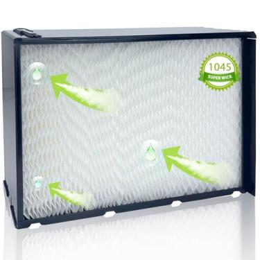 Imagem de EVERSHOW Filtro de umidificador de substituição 1045 Super Wick compatível com Aircare Essick Air H12300HB H12400HB H12600 H12001 H12300 H12400 H12AEUO H12AUKP umidificadores