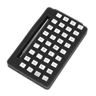 Imagem de Generic Ferramenta de Perfuração de Carimbo de Couro Com Número de Letra de Aço Durável de 36 Unidades para Impressão de Artesanato Em Couro DIY, Design de Alça Confortável para Profissionais e Amadores 2 Tamanhos Disponíveis para Oficinas de Artesanato Em (liga de aço)