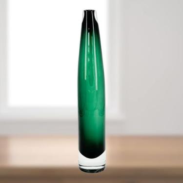 Imagem de Vaso Decorativo de Vidro Estilo Murano Verde 40cm OD0215 BTC